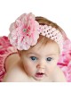 Comfy Crochet Diamond Peony Baby Headband