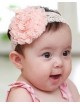 Vintage Lace Rose Flower Baby Headband