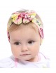 Grosgrain Bow On Comfort Fit Baby Headband