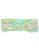 Floral topknot baby headband collection