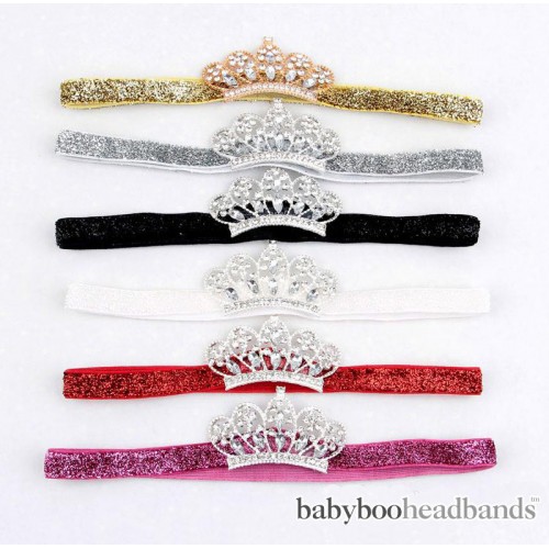 Luxury Princess Crown Sparkle Baby Headband