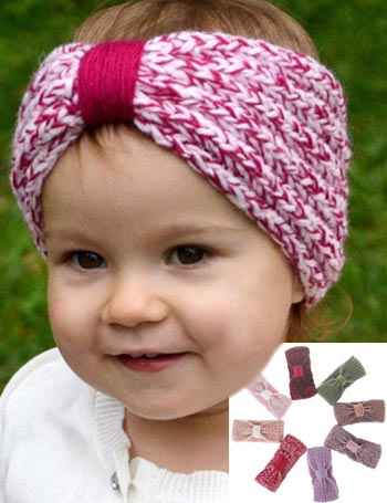 Luxury Wool Handmade Baby Headwrap - Ltd Edition