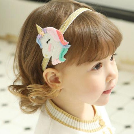 unicorn baby headband