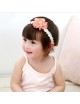  Curly Flower Elastic Lace Baby Headband