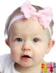 Small Chiffon Tulle Bow Baby Headband