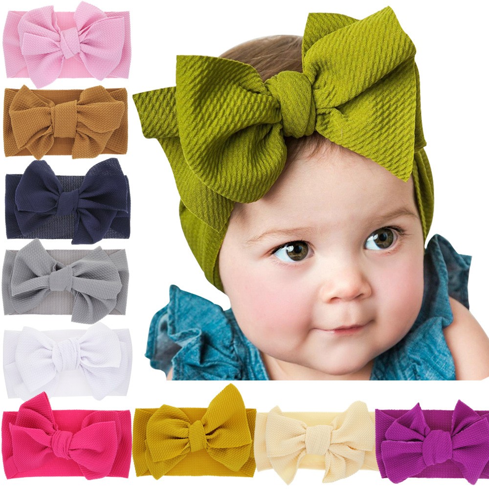 baby headwrap bow