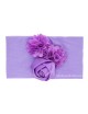 Hazel - Luxury Comfort Triple Flower Baby Headwrap