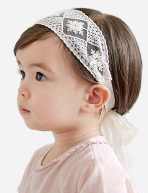 Athena - Luxury Special Occasion Baby Headwrap
