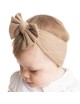 Ella - Luxury Ribbed Bow Baby Headband