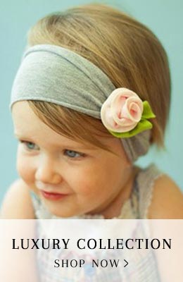 baby girls flower headbands