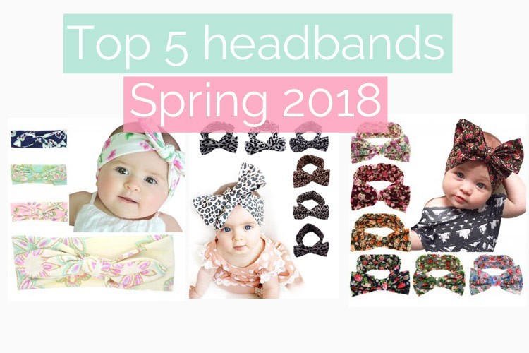 Top Five Spring Baby Headbands